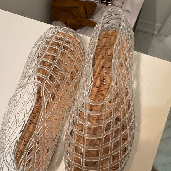 Free People Clear Mesh Flats - Picture 3 of 3